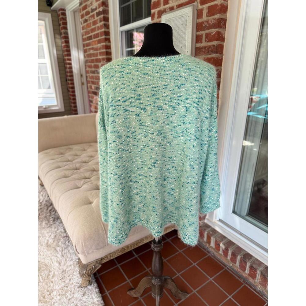 Ruby Rd Mint Cozy Pullover Sweater – Soft Knit, S… - image 3